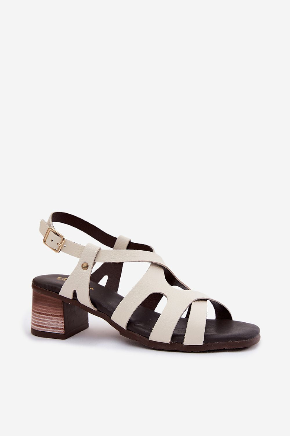  Sandale cu toc model 227908 Step in style 