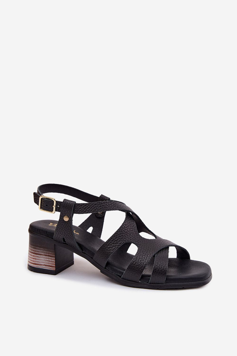  Sandale cu toc model 227909 Step in style 