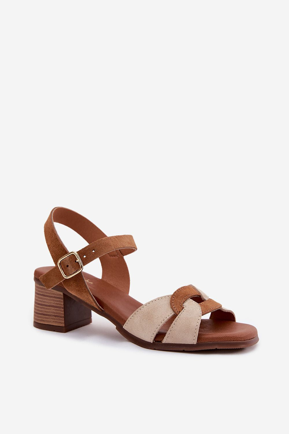  Sandale cu toc model 227910 Step in style 