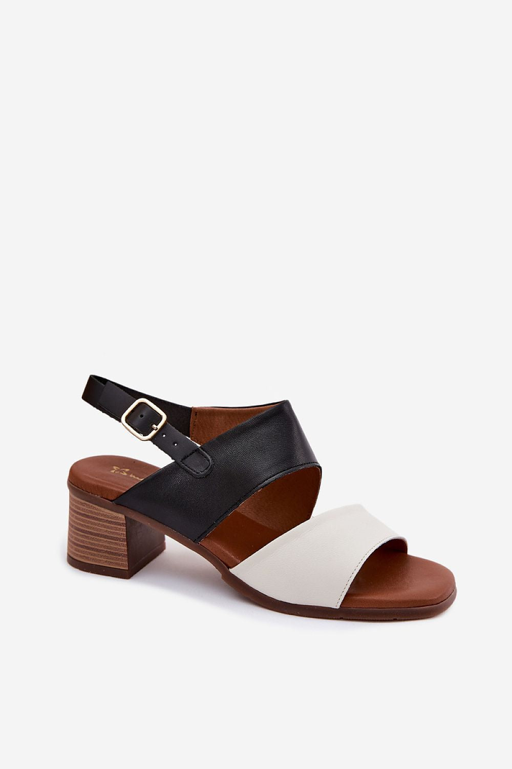  Sandale cu toc model 227912 Step in style 