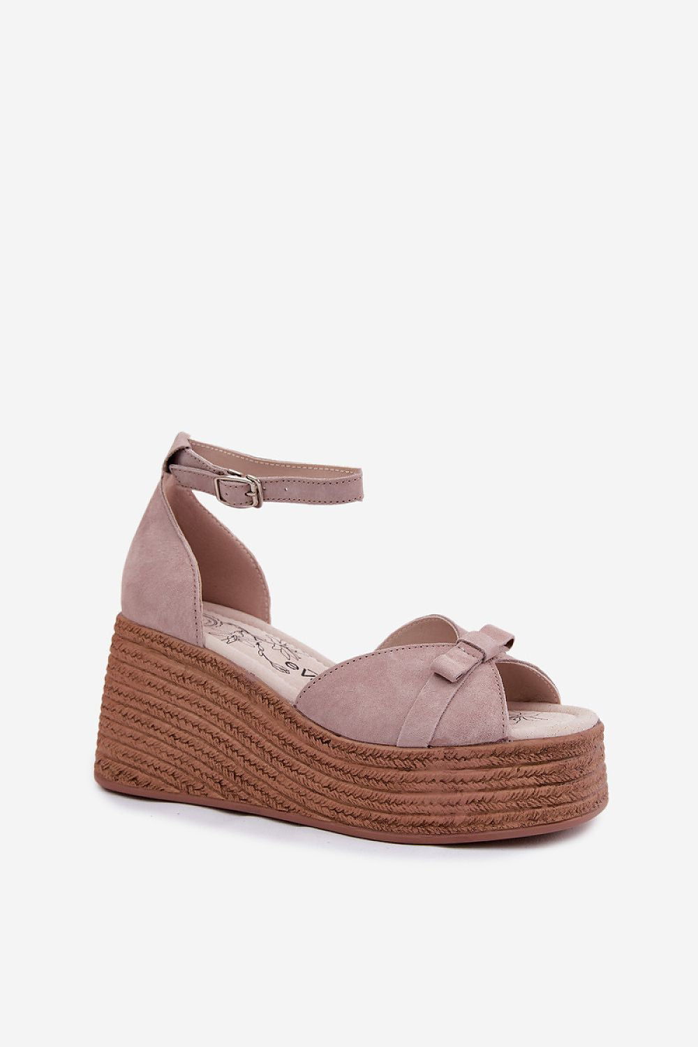  Sandale cu talpă tip pană model 227917 Step in style 
