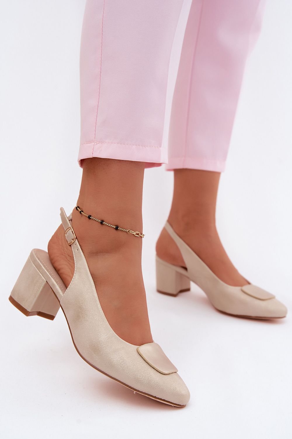  Sandale cu toc model 227919 Step in style 