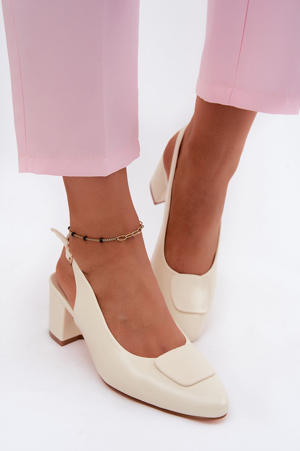  Sandale cu toc model 227920 Step in style 