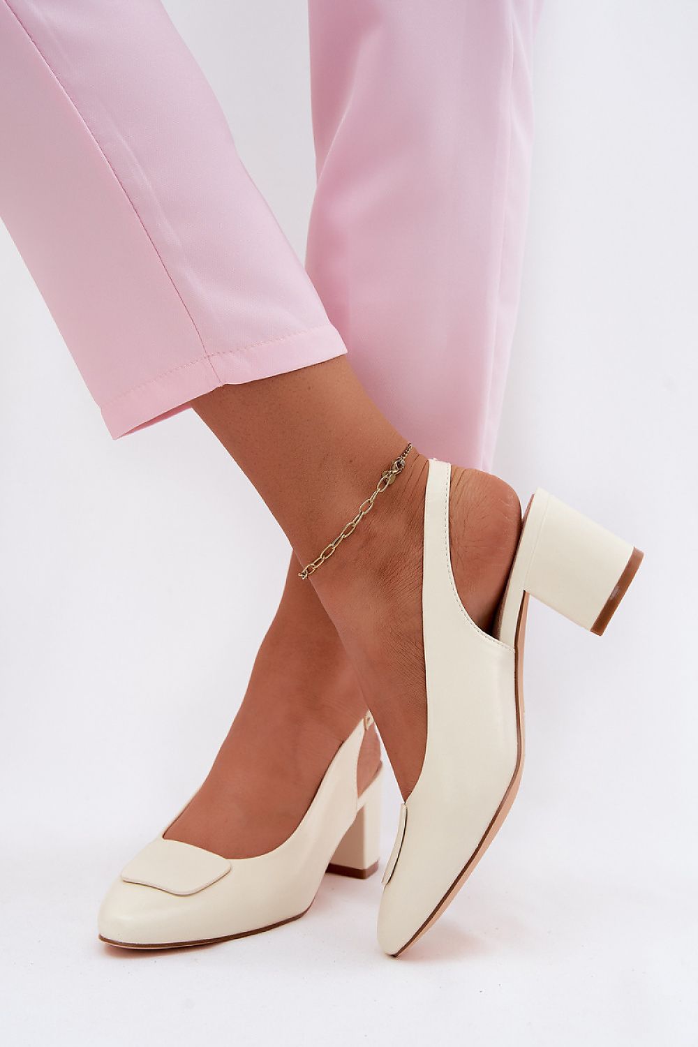  Sandale cu toc model 227920 Step in style 