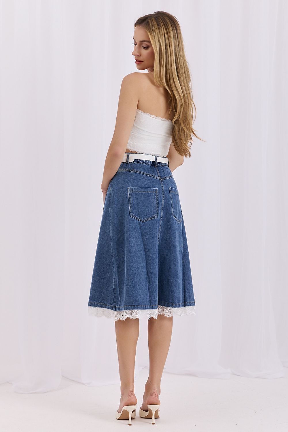  fustă din denim model 228024 Factory Price 