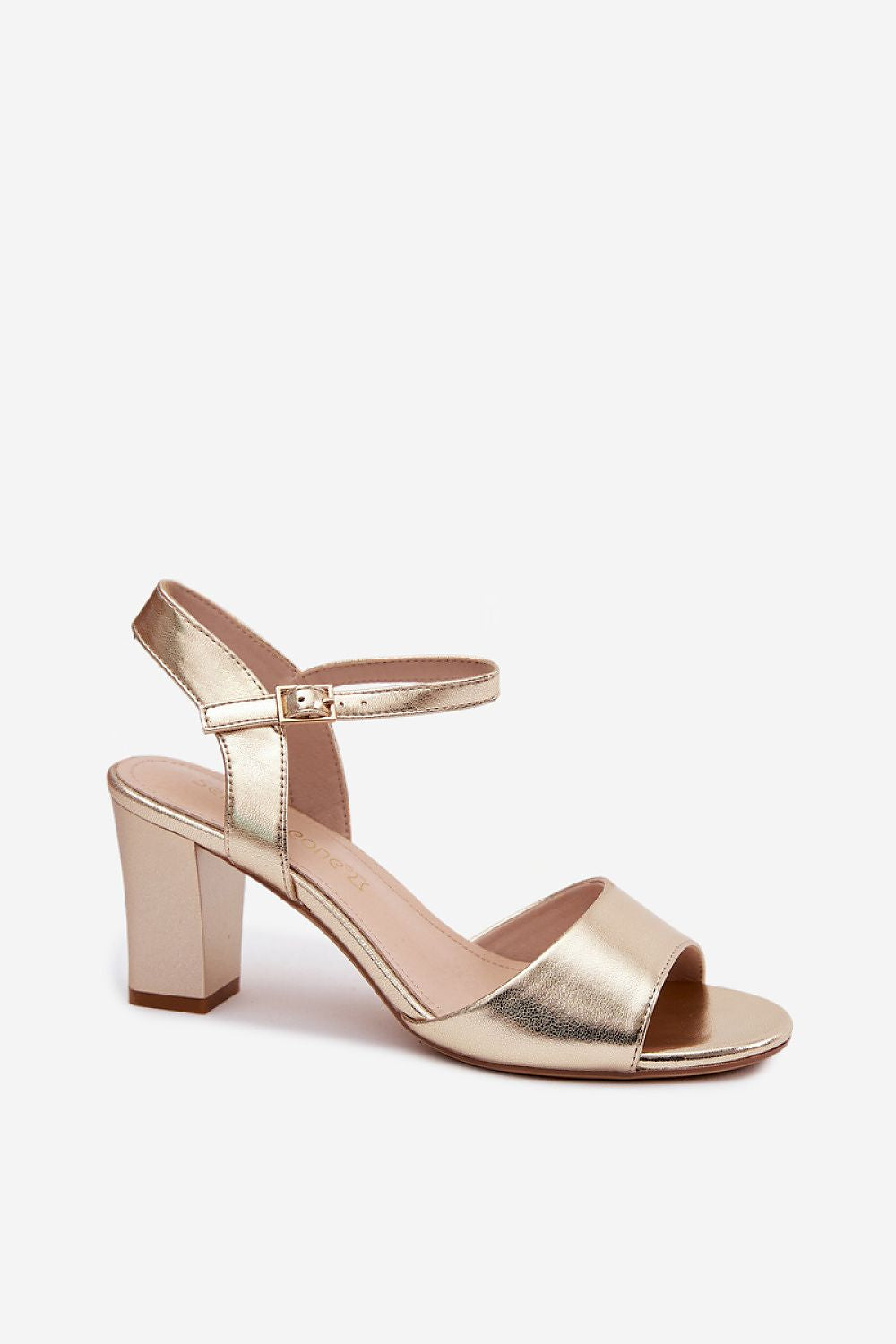  Sandale cu toc model 228102 Step in style 