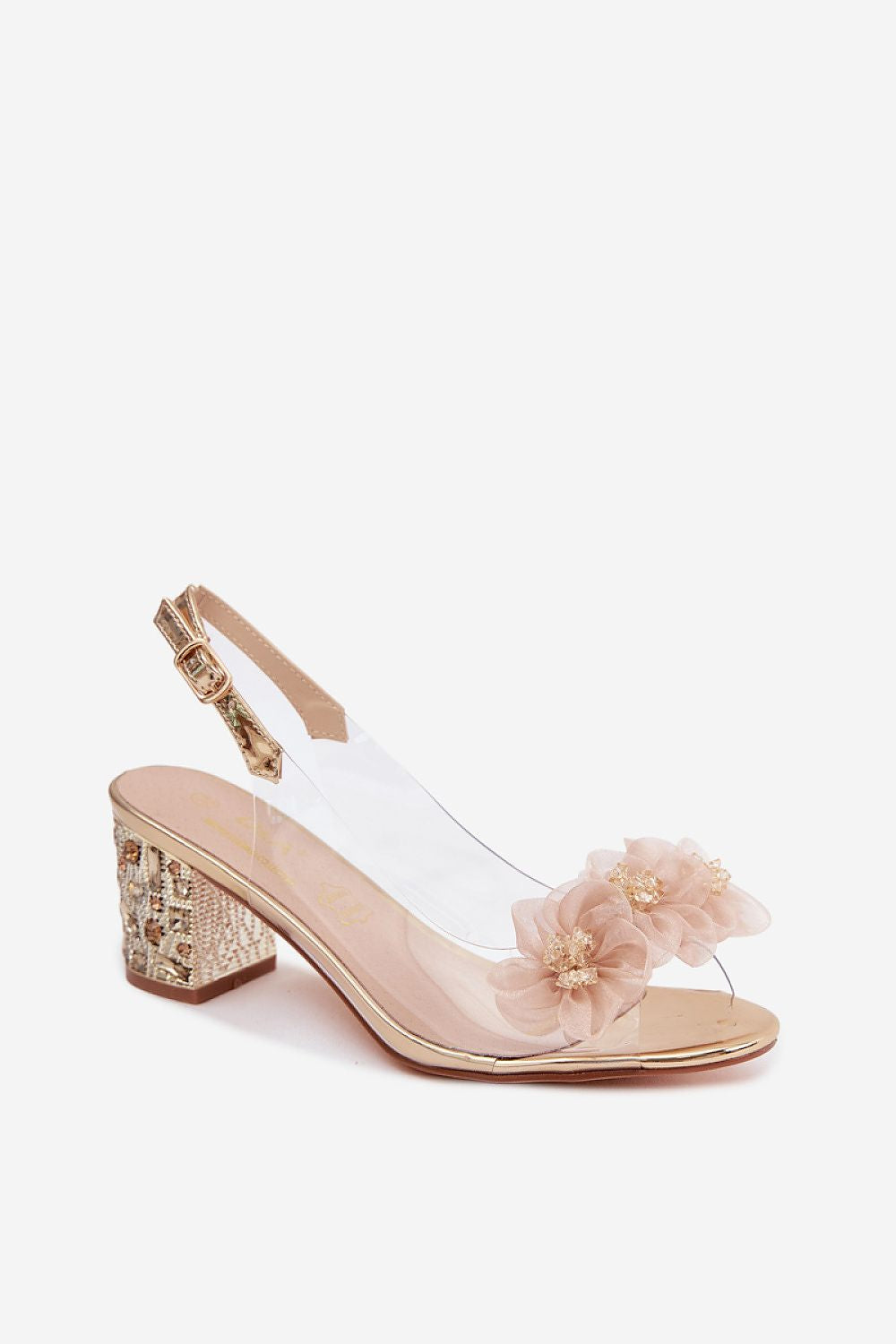  Sandale cu toc model 228104 Step in style 