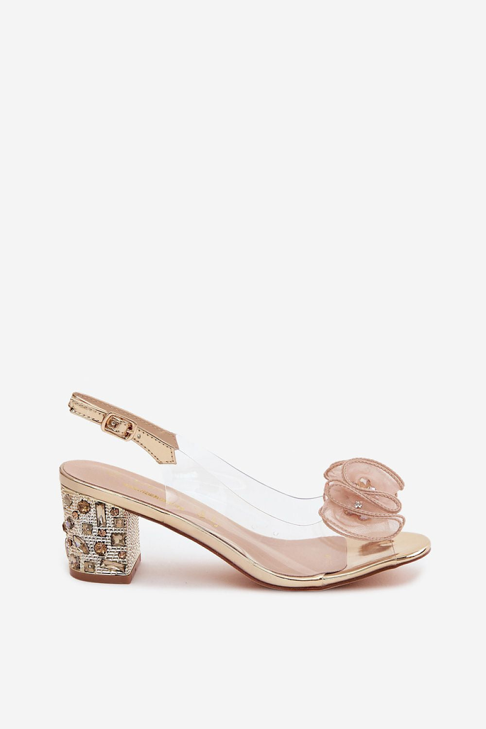  Sandale cu toc model 228114 Step in style 