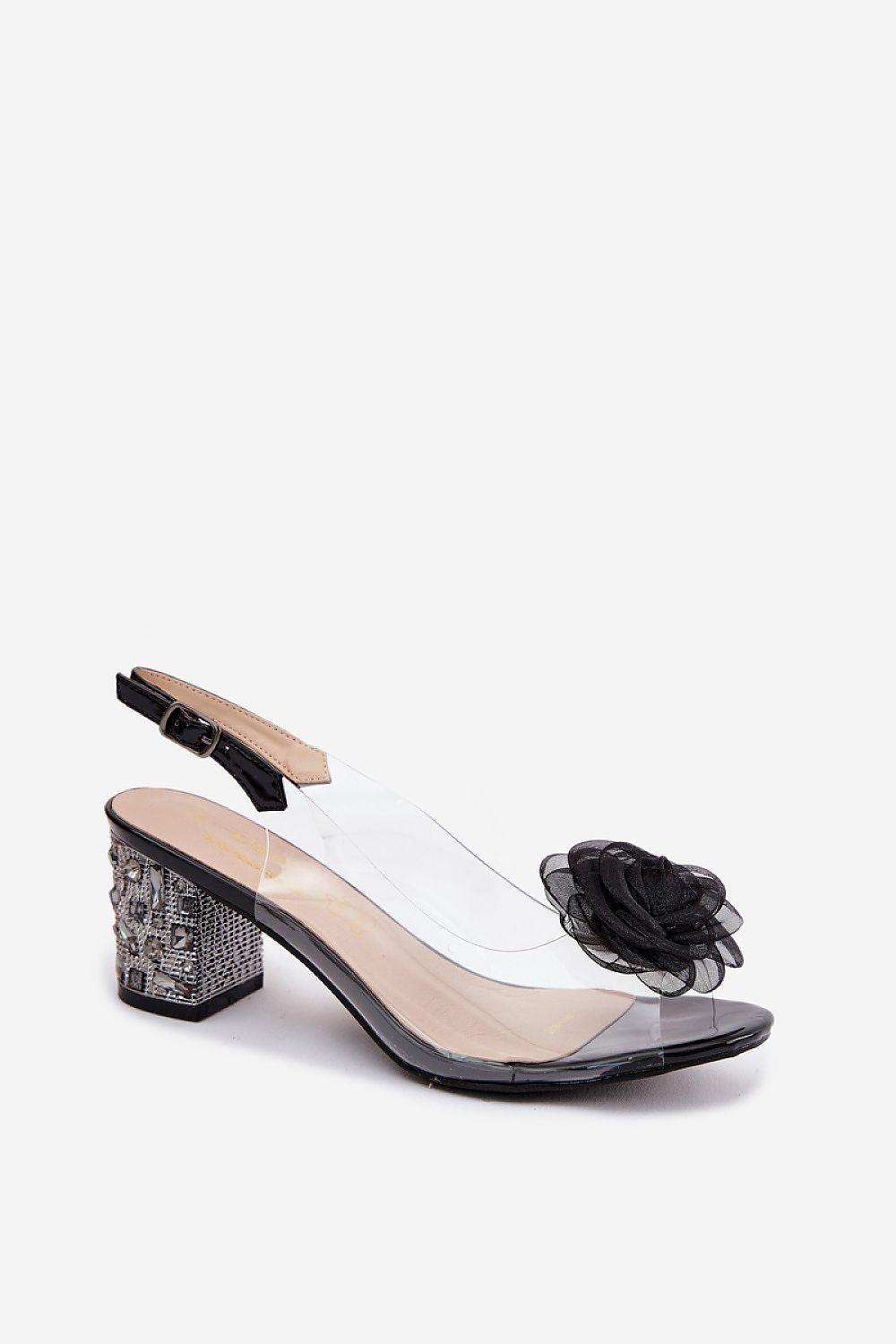  Sandale cu toc model 228121 Step in style 