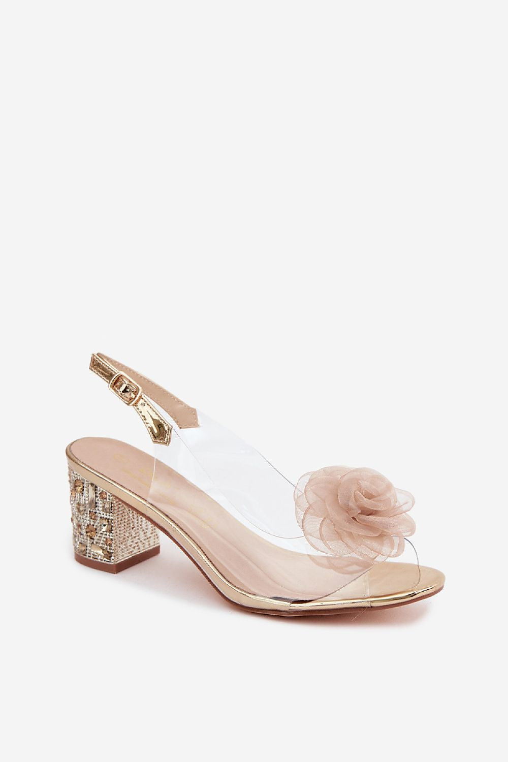  Sandale cu toc model 228122 Step in style 