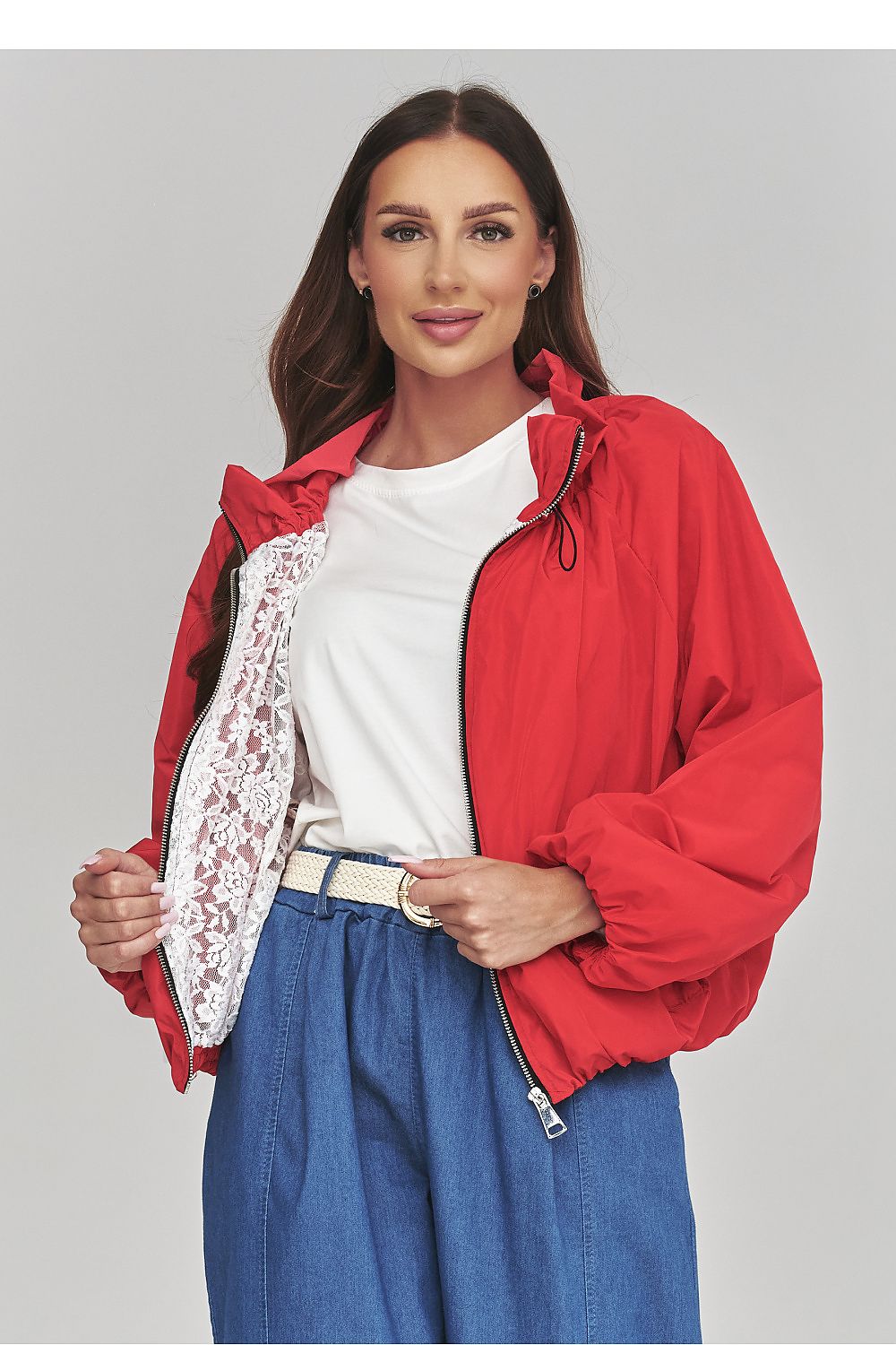  Jachetă model 228271 Makadamia 