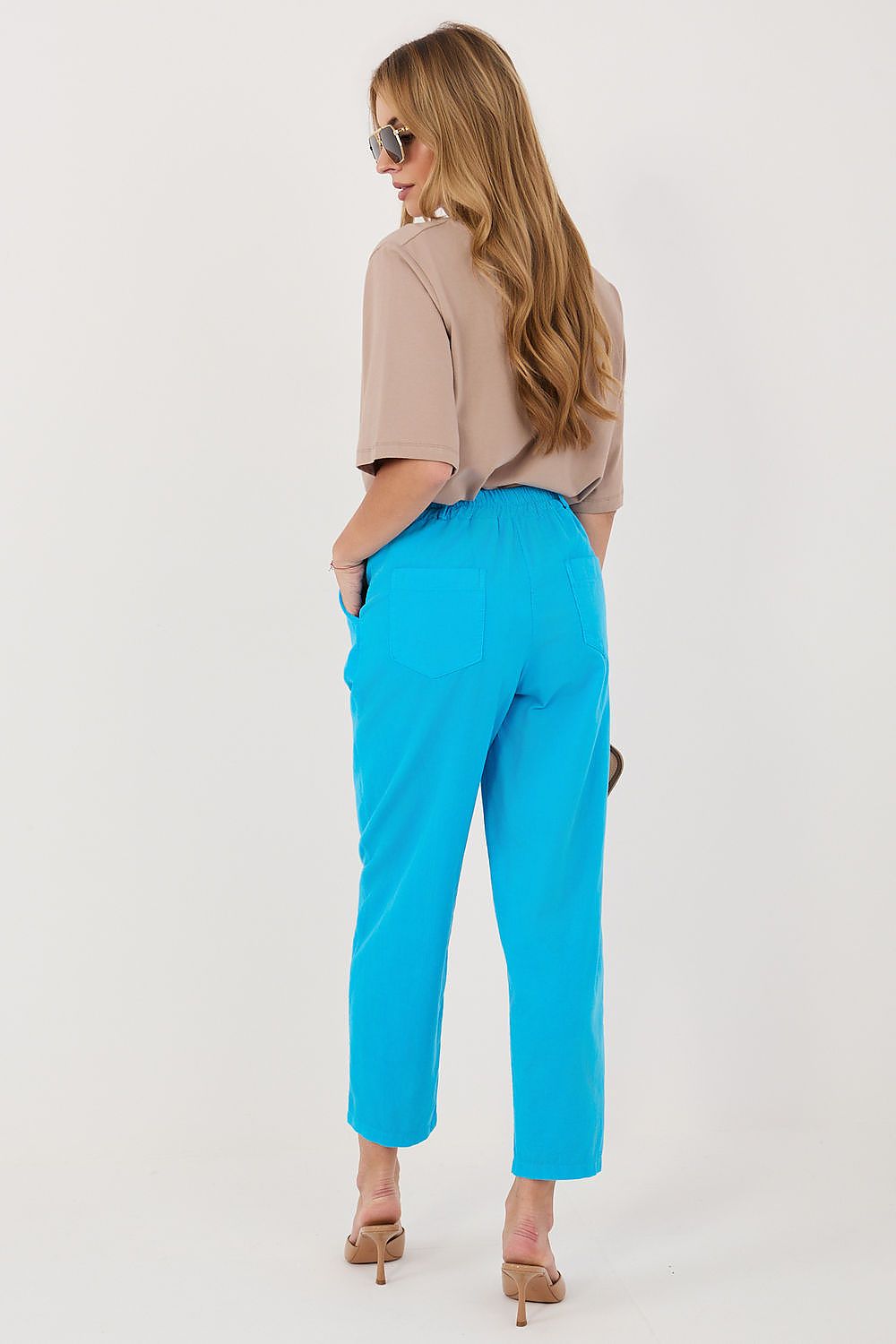  Pantaloni din catifea model 228357 Rue Paris 