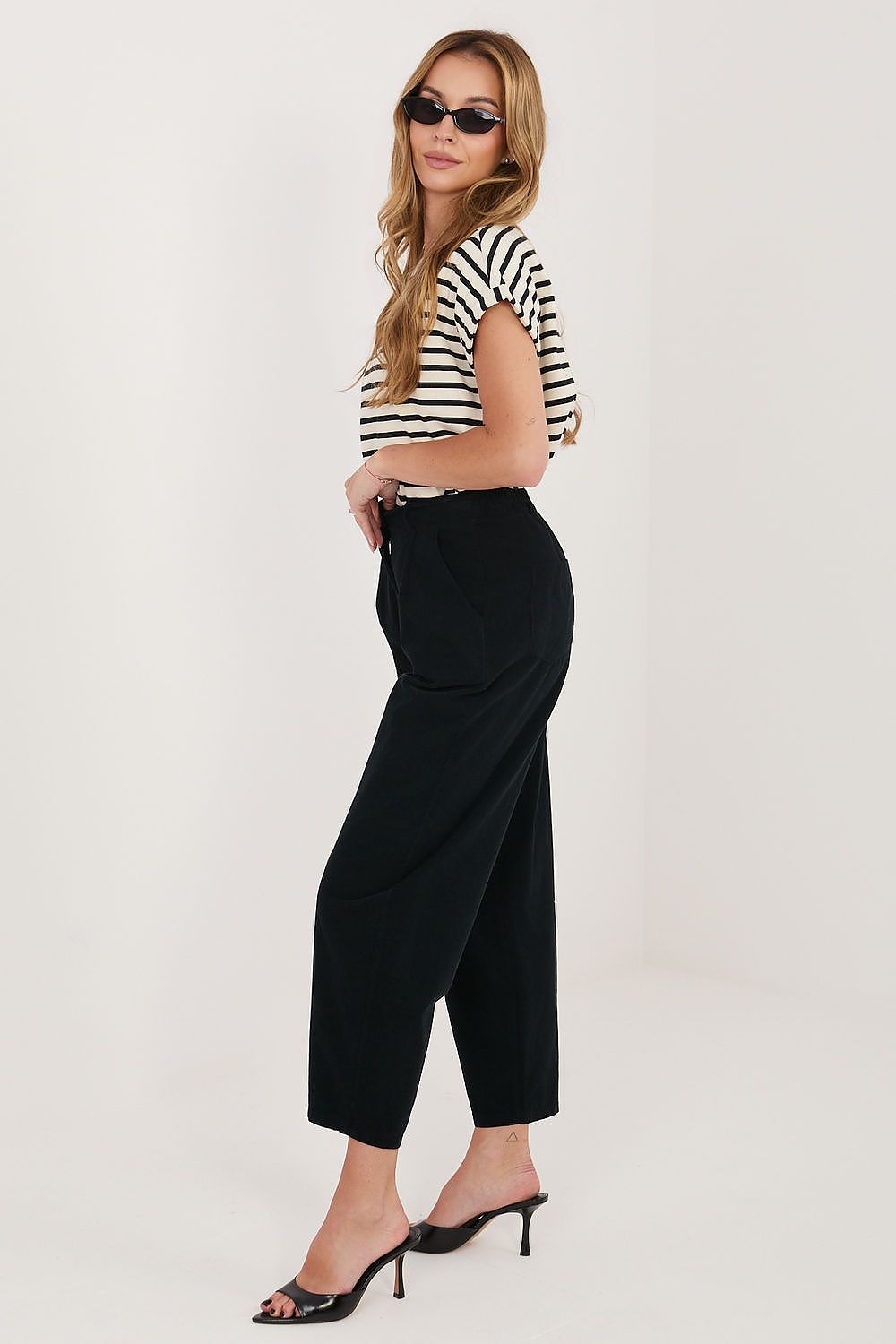  Pantaloni din catifea model 228358 Rue Paris 