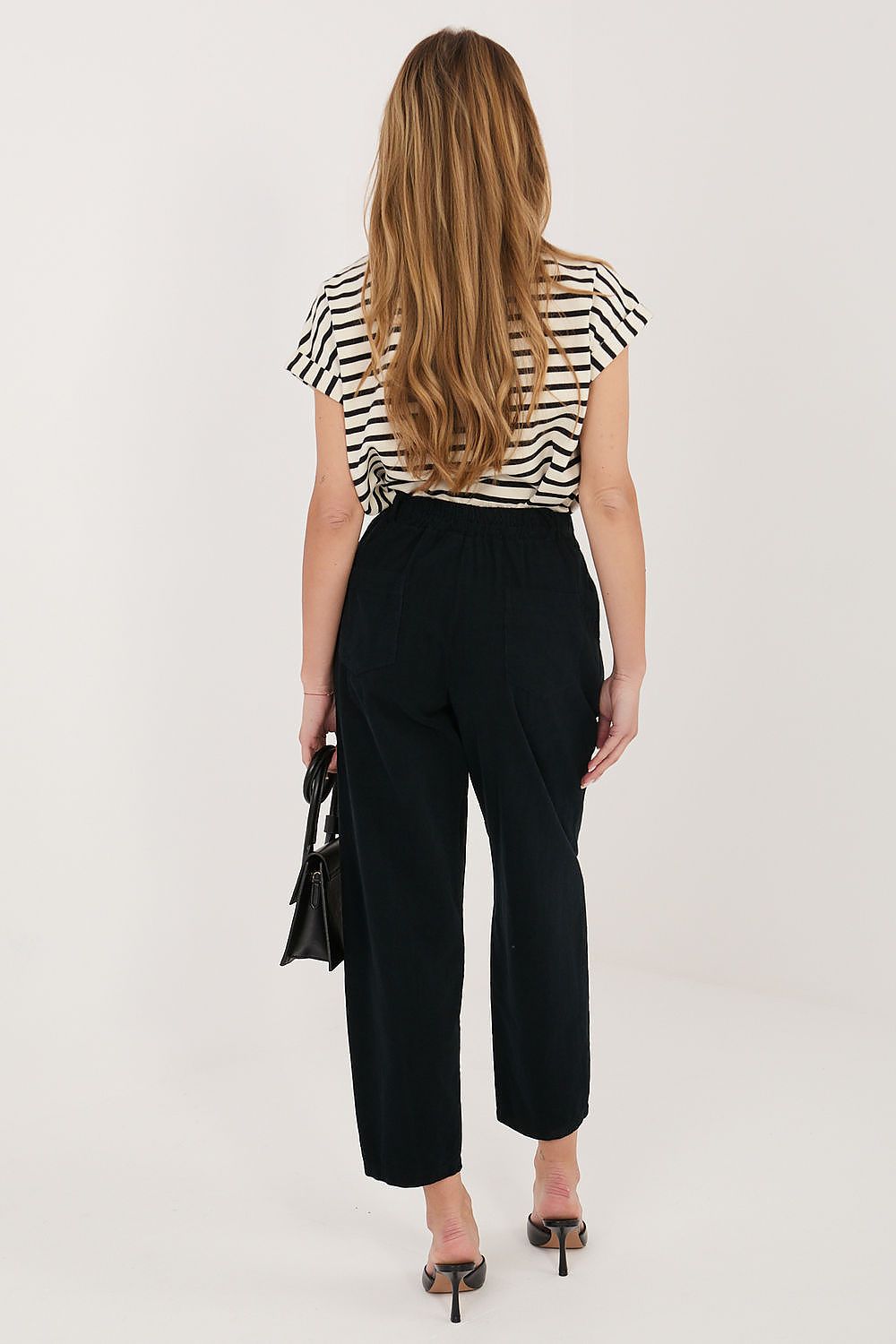  Pantaloni din catifea model 228358 Rue Paris 