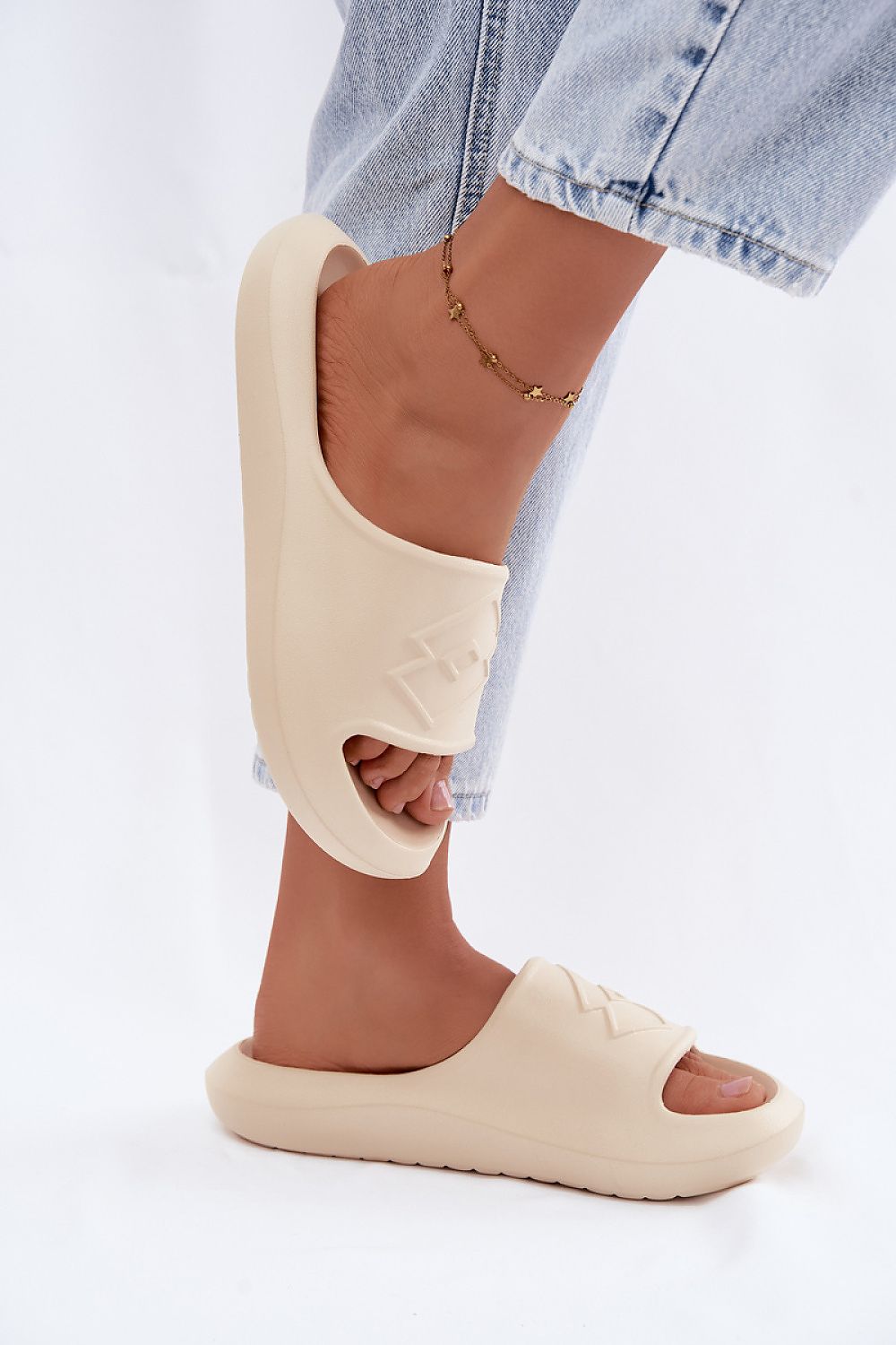 Papuci cu platformă model 228367 Step in style 