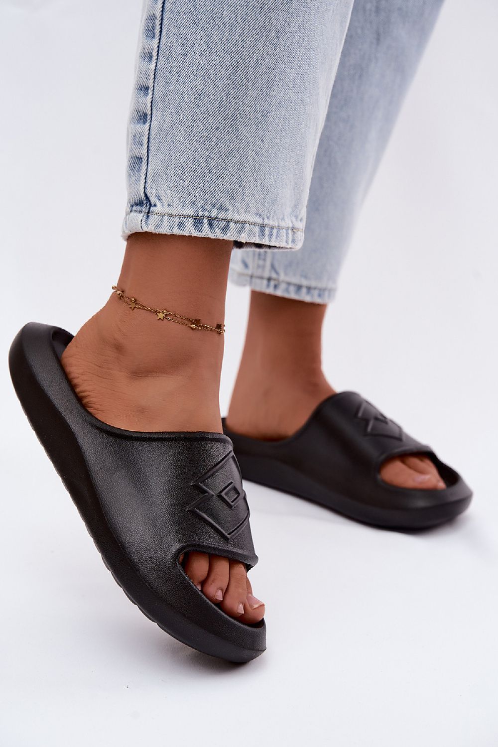 Papuci cu platformă model 228368 Step in style 