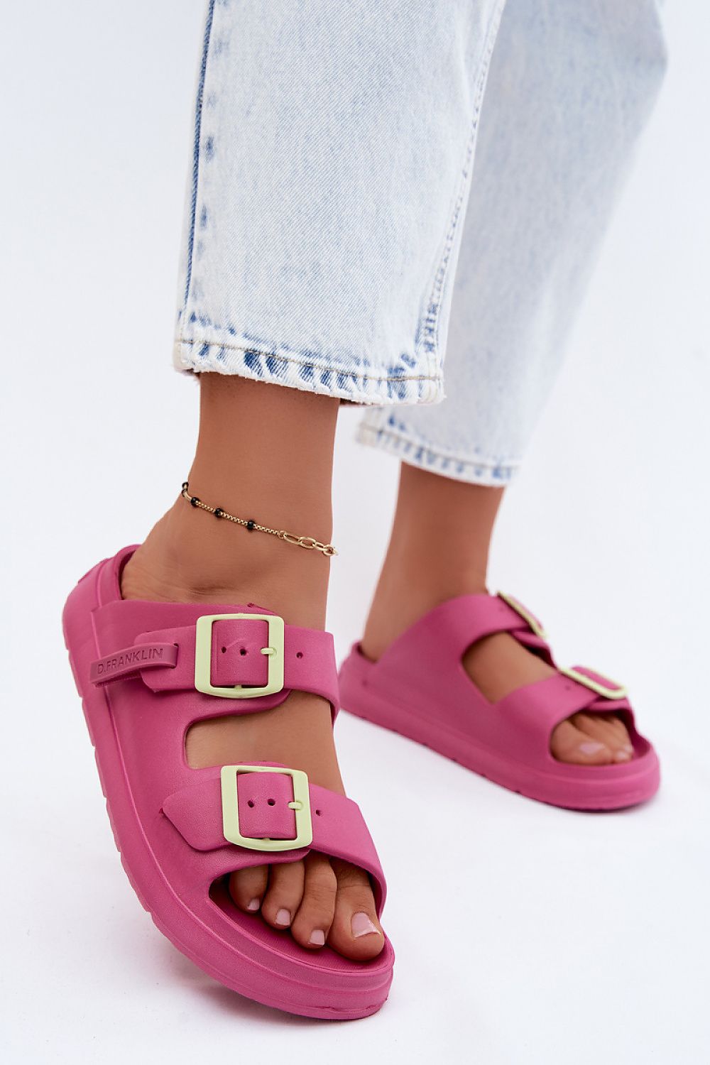  Papuci cu platformă model 228372 Step in style 