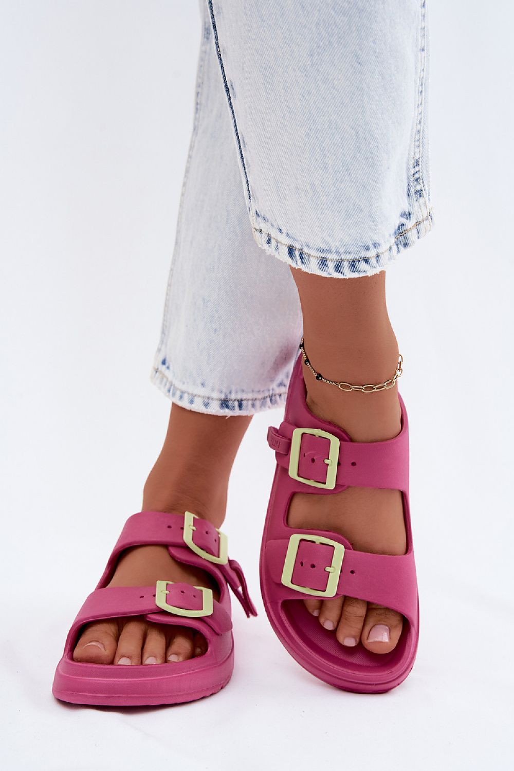  Papuci cu platformă model 228372 Step in style 