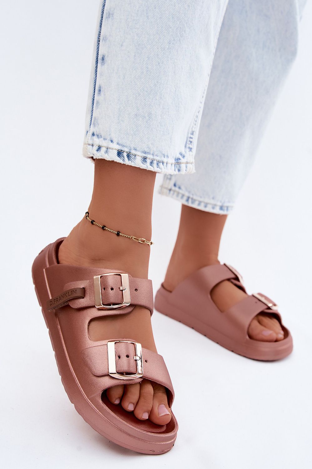  Papuci cu platformă model 228373 Step in style 