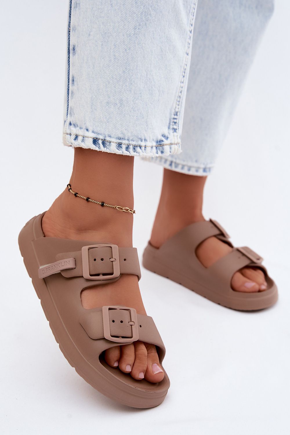  Papuci cu platformă model 228376 Step in style 