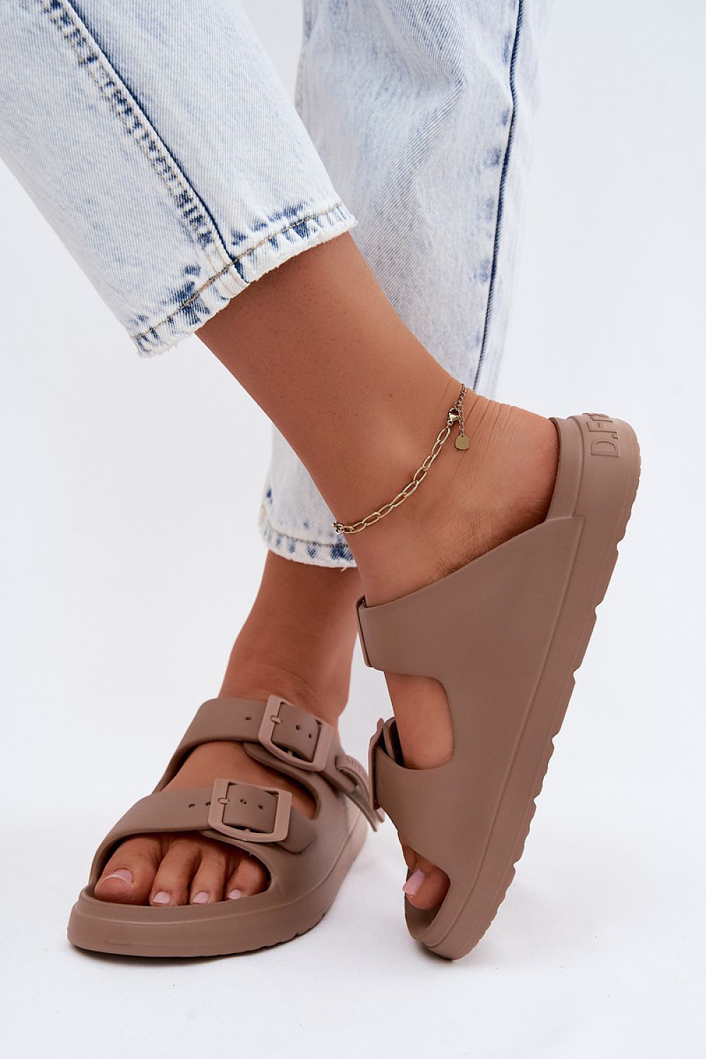  Papuci cu platformă model 228376 Step in style 