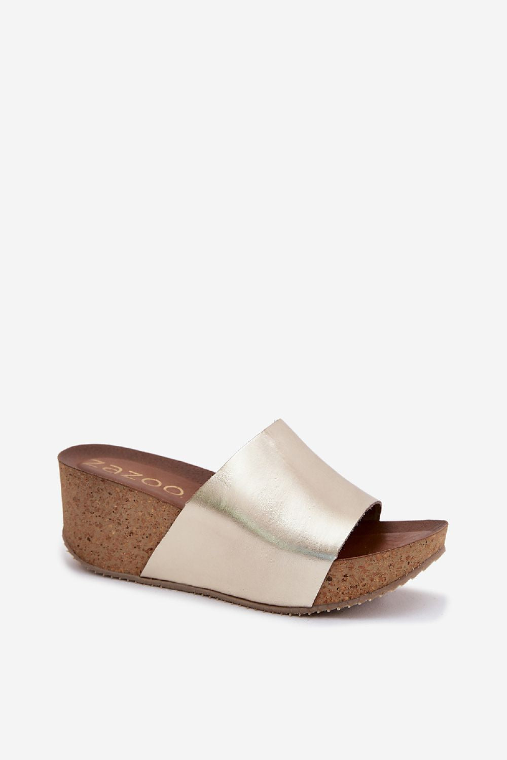  Sandale cu talpă tip pană model 228383 Step in style 