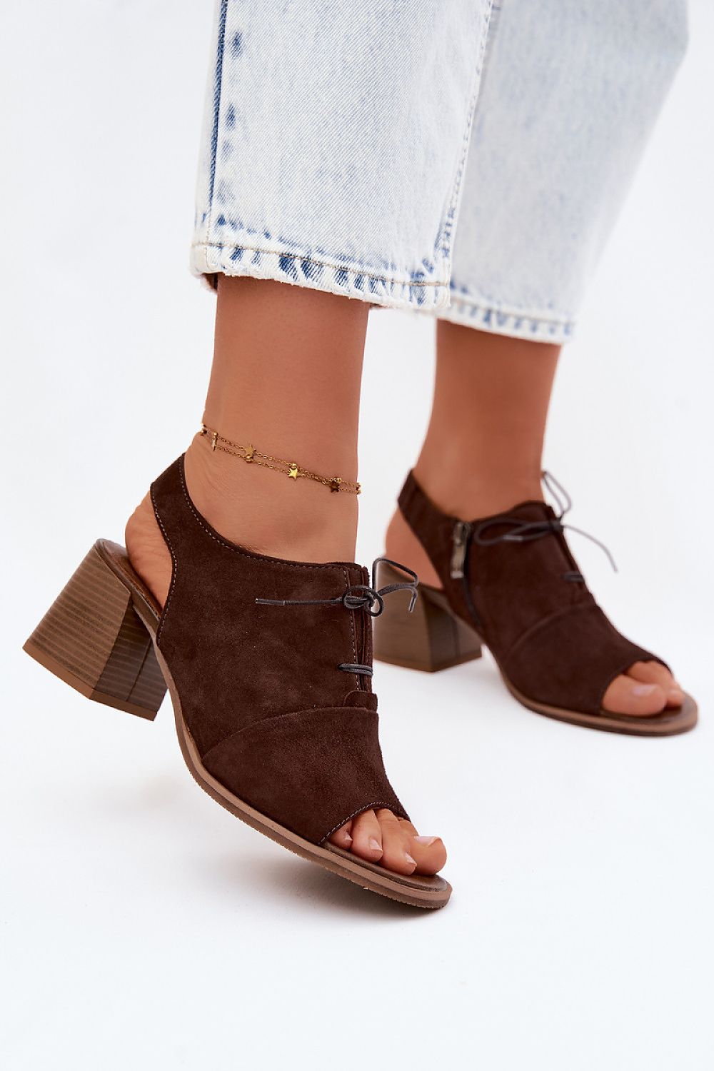  Sandale cu toc model 228388 Step in style 
