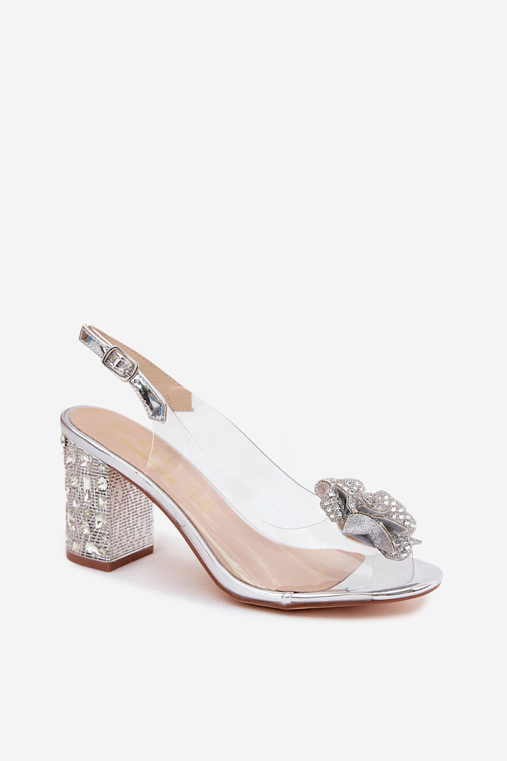  Sandale cu toc model 228403 Step in style 
