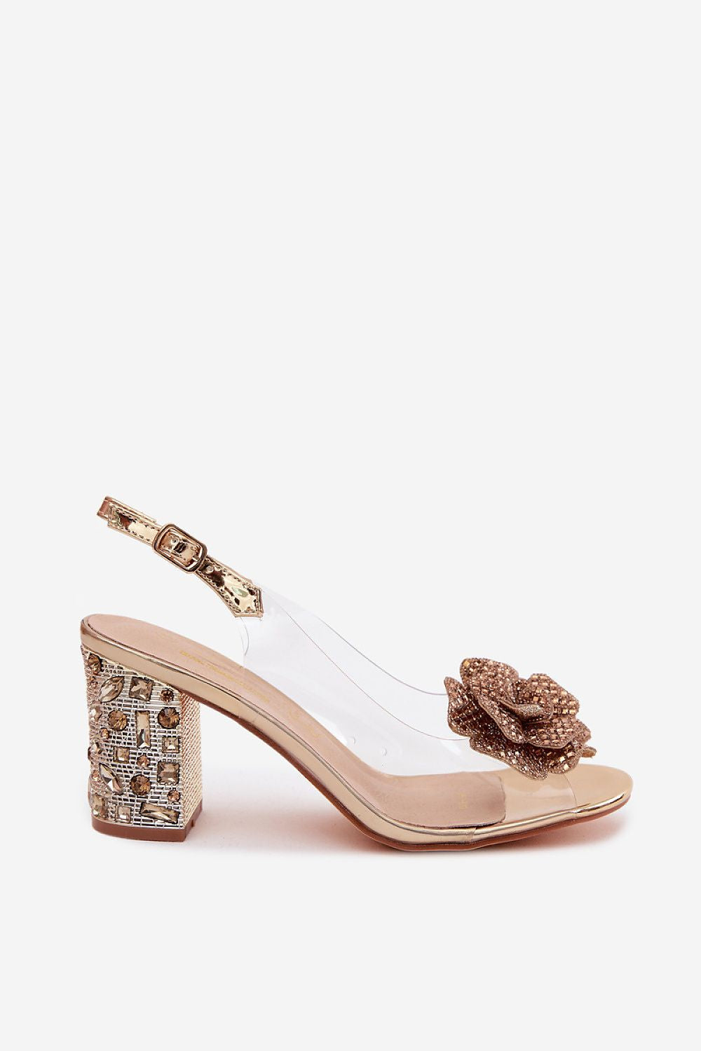  Sandale cu toc model 228404 Step in style 