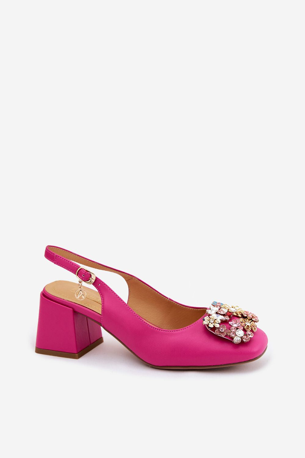  Pantofi dcu toc gros model 228406 Step in style 