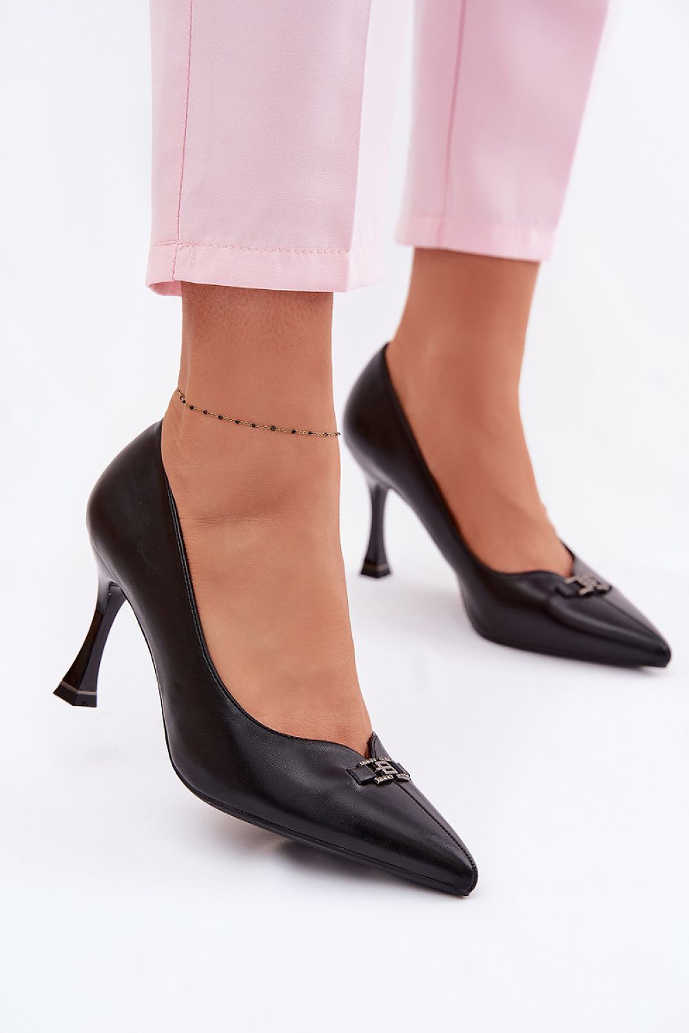  Pantofi cu toc subţire (stiletto) model 228409 Step in style 