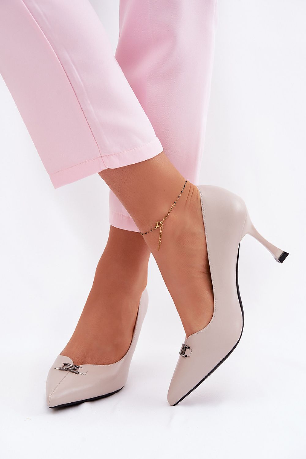  Pantofi cu toc subţire (stiletto) model 228410 Step in style 