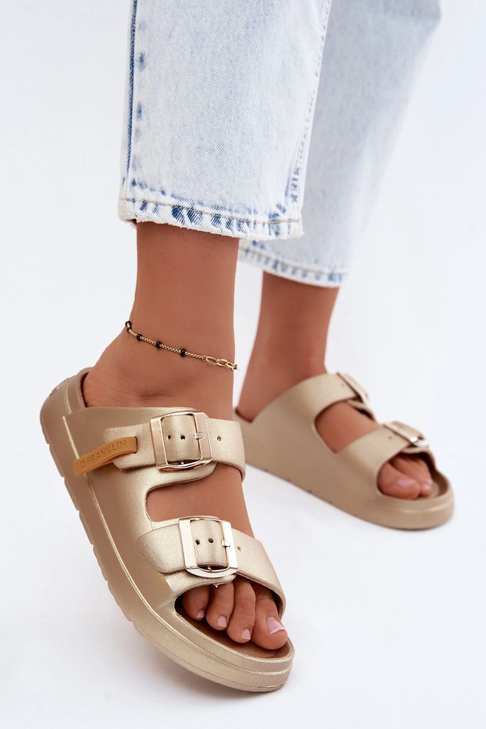  Papuci cu platformă model 228374 Step in style 