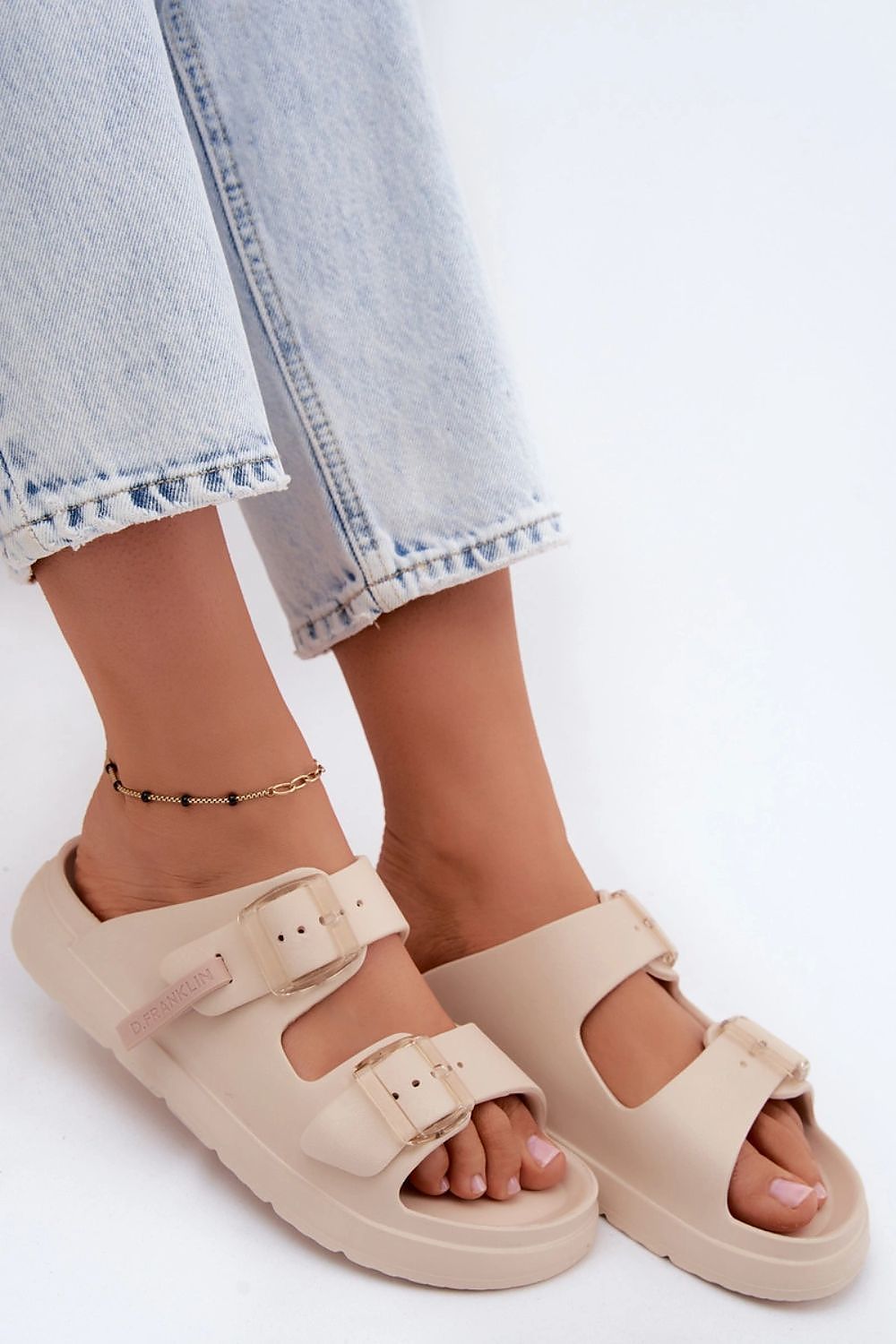  Papuci cu platformă model 228377 Step in style 