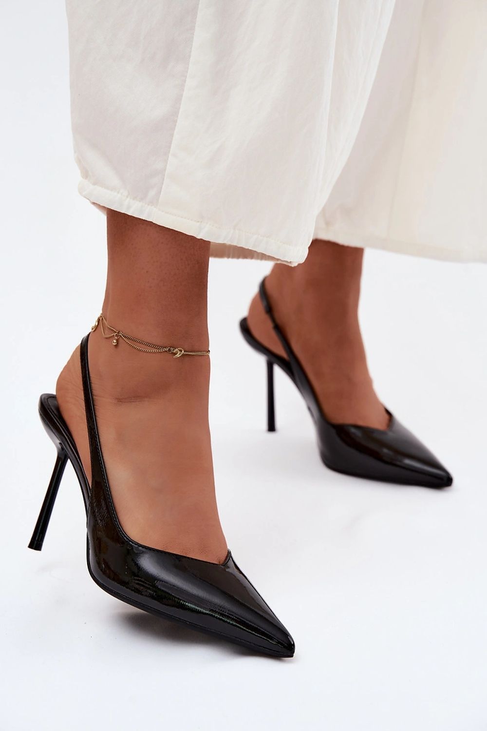  Pantofi cu toc subţire (stiletto) model 228412 Step in style 