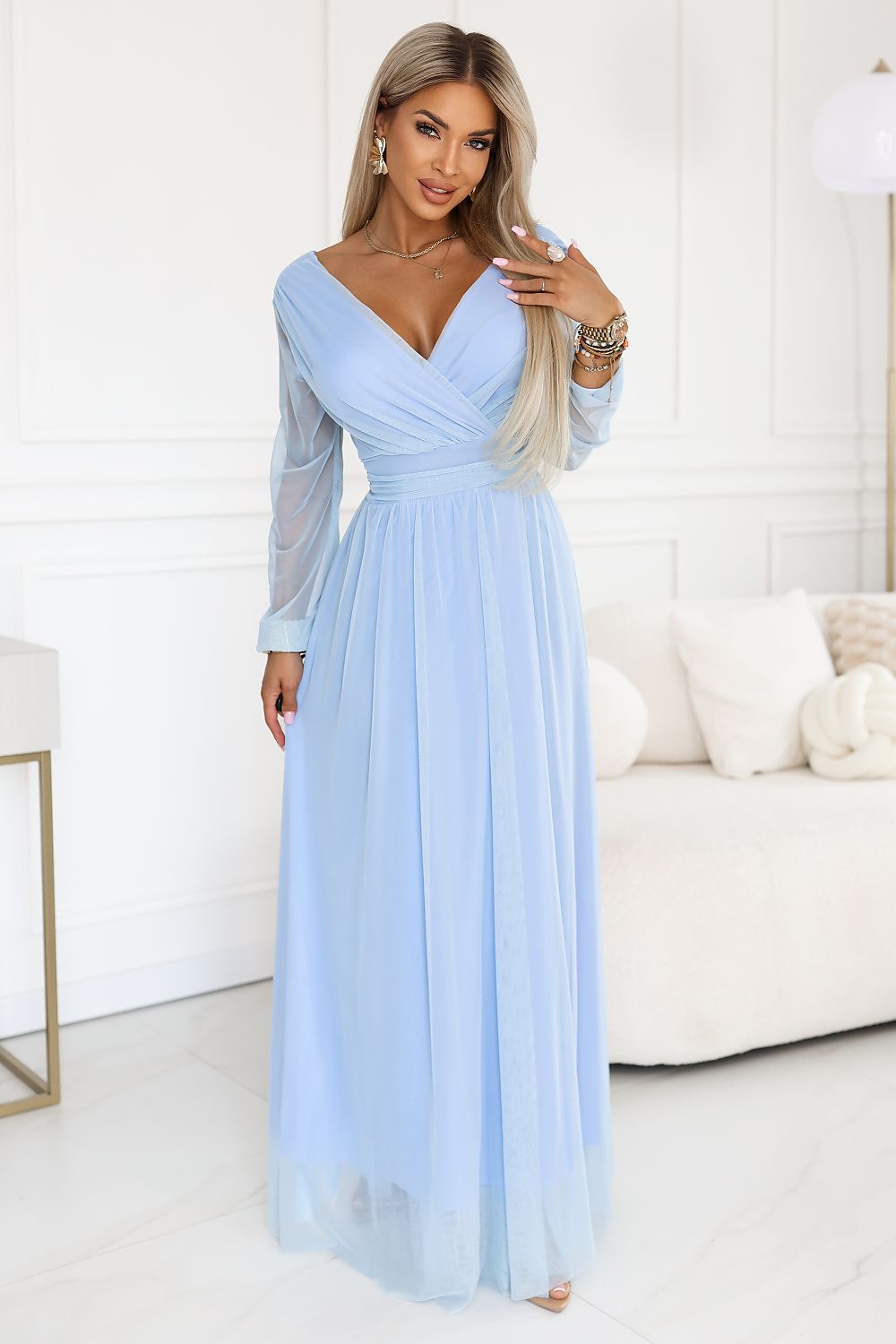  Rochie lungă model 228489 Numoco 