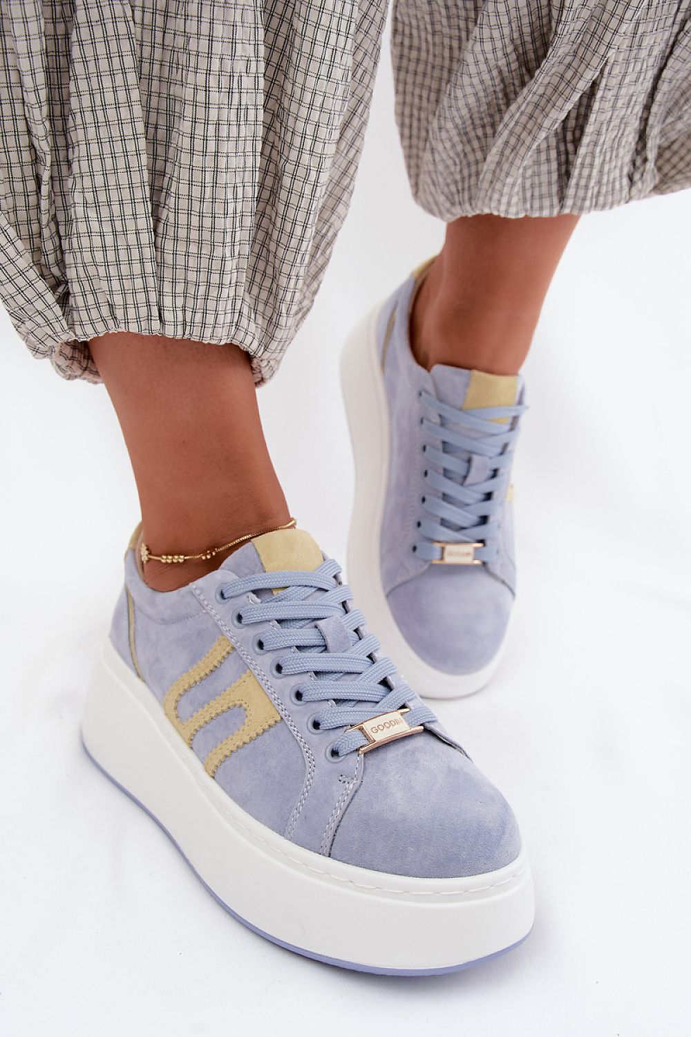  Pantofi sport pe platformă model 228741 Step in style 