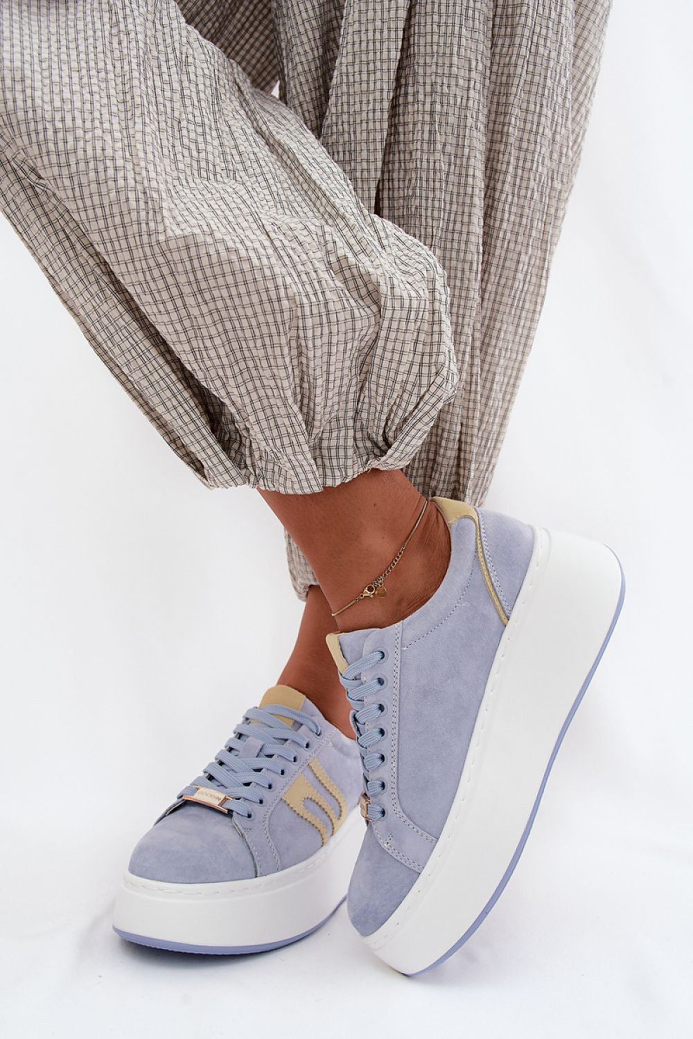  Pantofi sport pe platformă model 228741 Step in style 