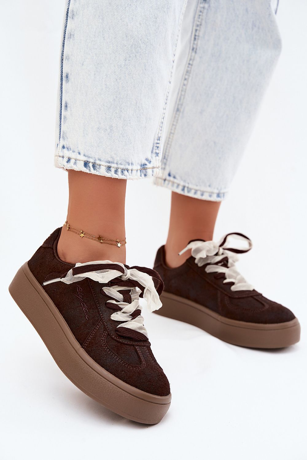  Pantofi sport pe platformă model 228743 Step in style 