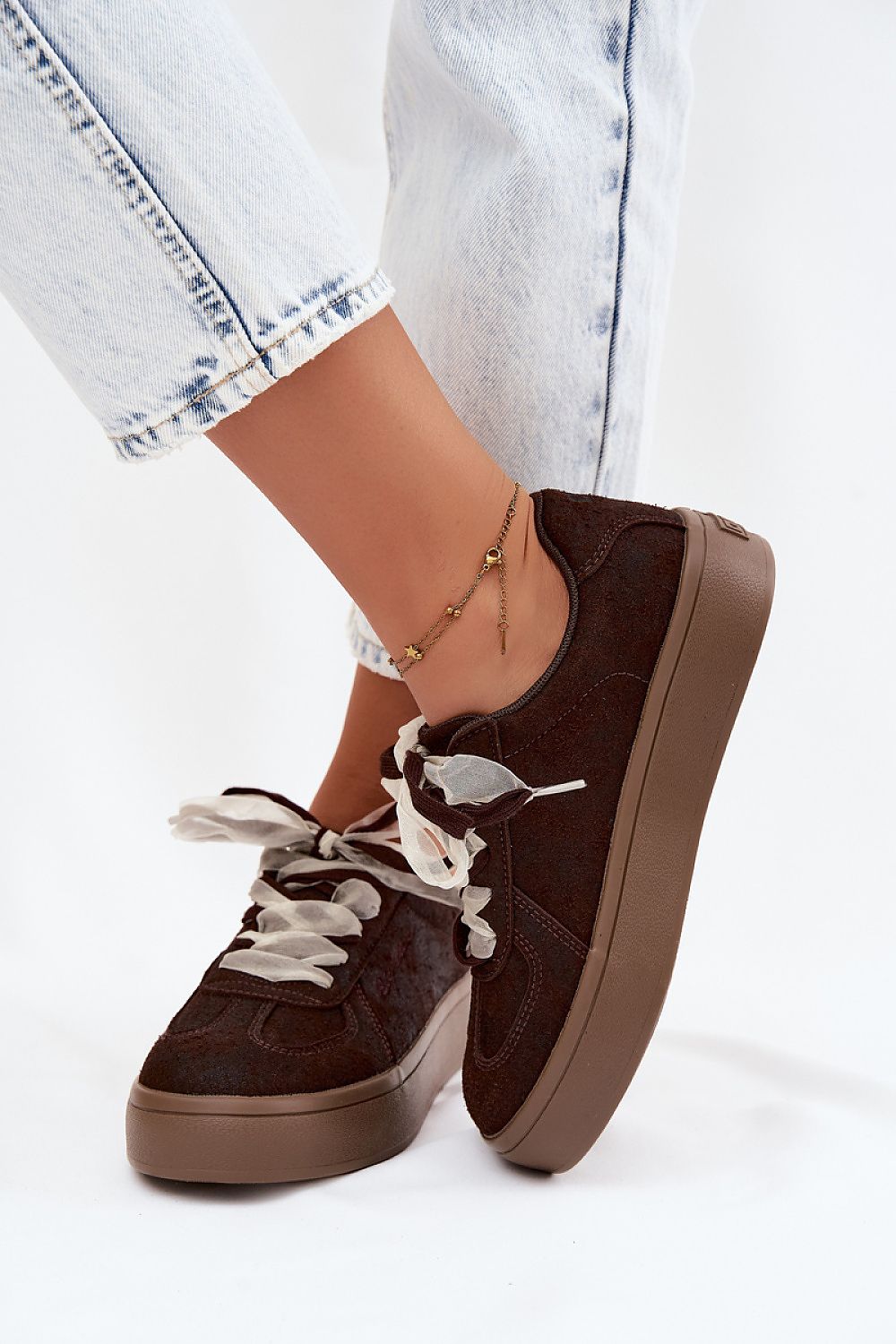  Pantofi sport pe platformă model 228743 Step in style 