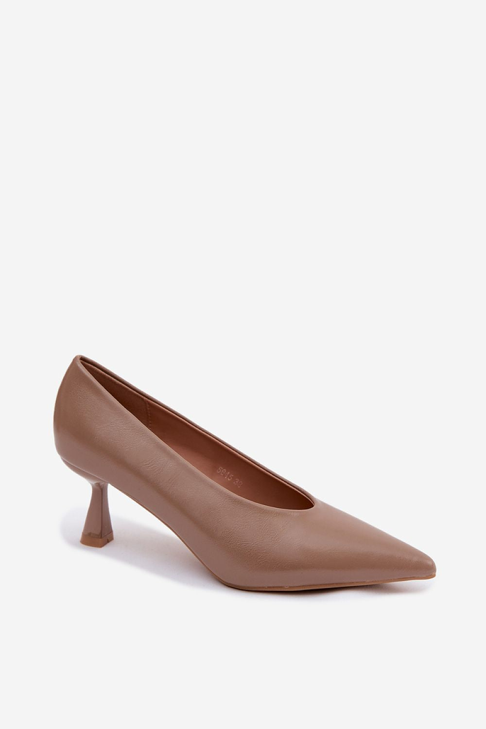  Pantofi cu toc simplu model 228761 Step in style 