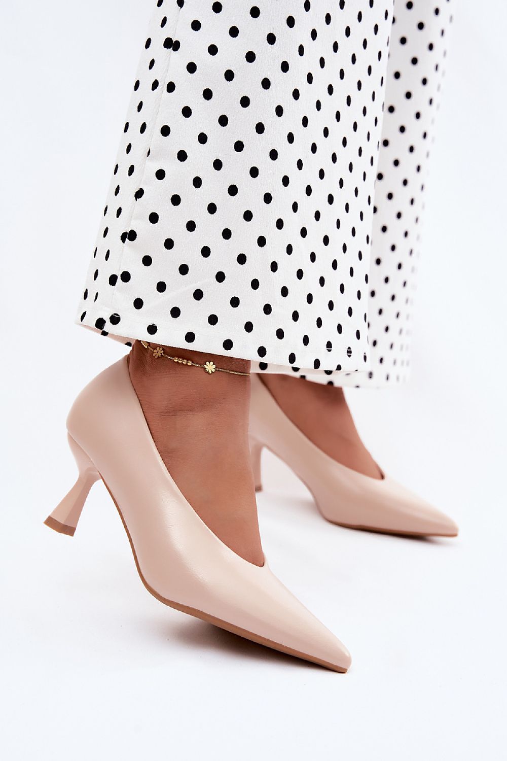  Pantofi cu toc simplu model 228763 Step in style 