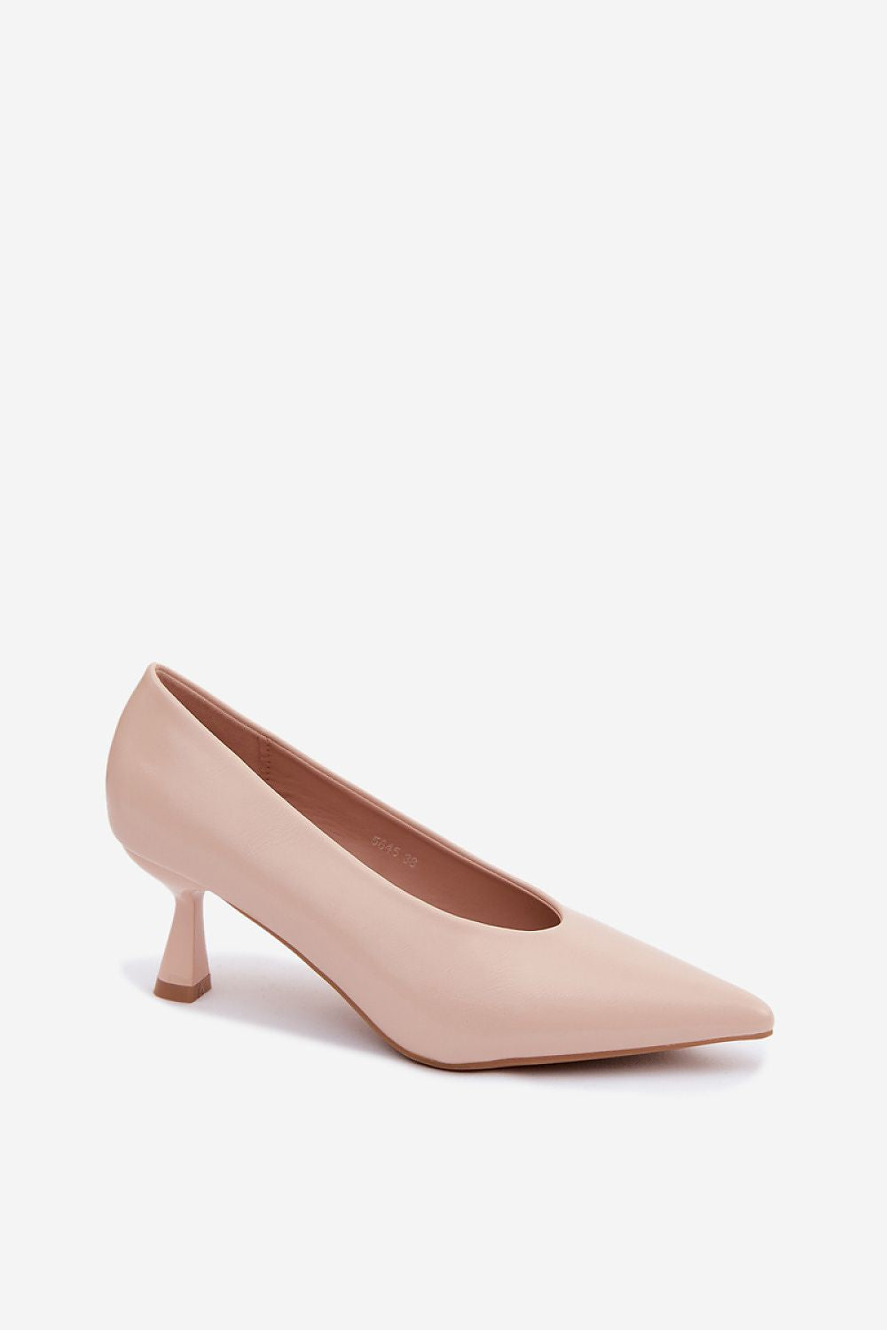  Pantofi cu toc simplu model 228763 Step in style 