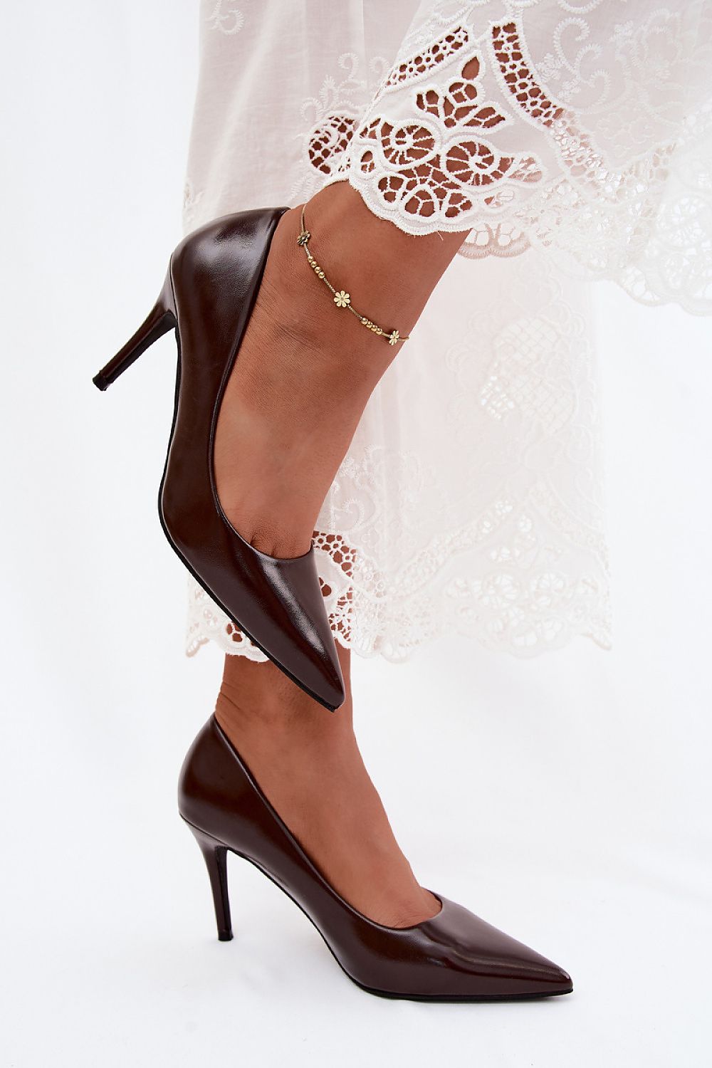  Pantofi cu toc subţire (stiletto) model 228770 Step in style 