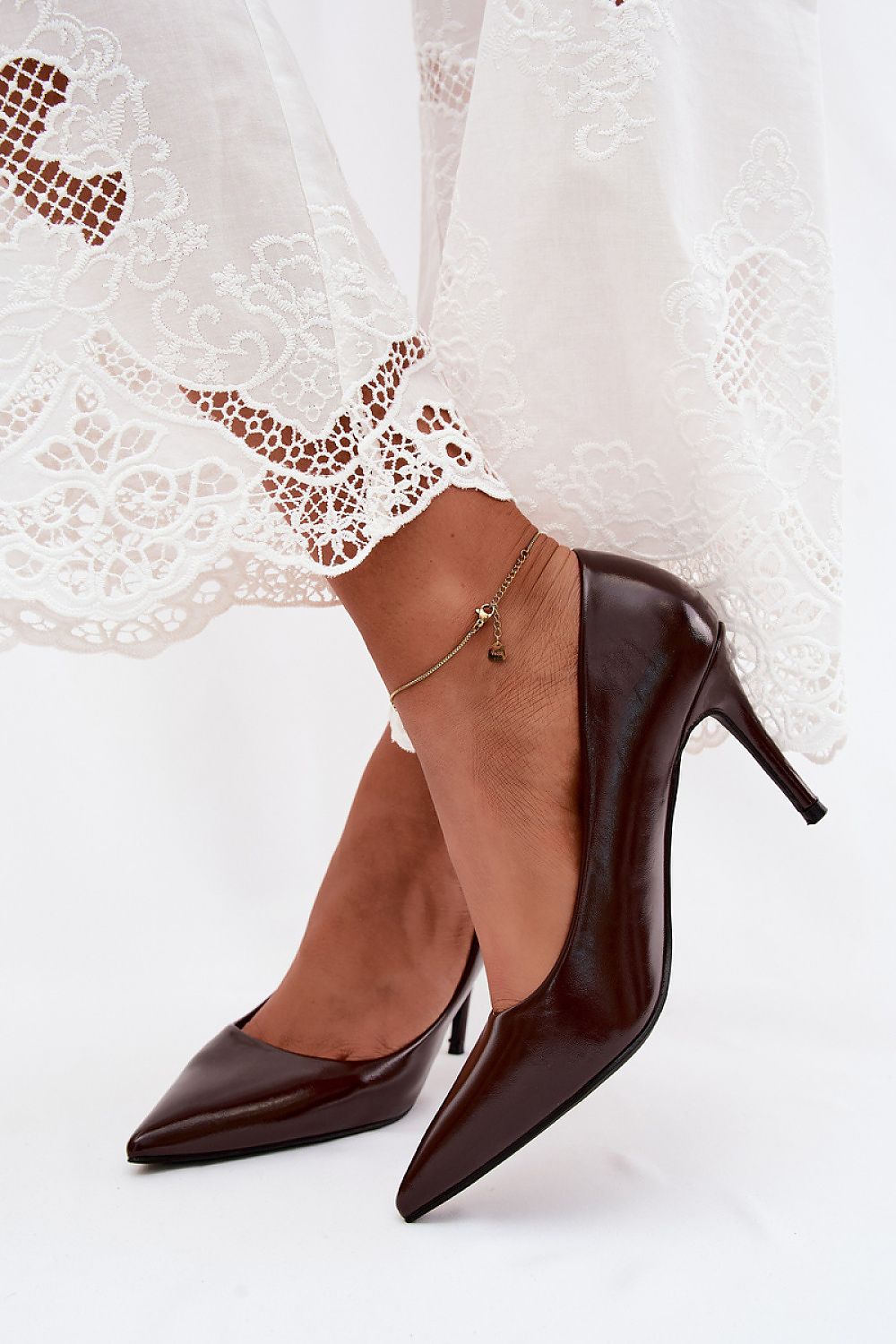  Pantofi cu toc subţire (stiletto) model 228770 Step in style 