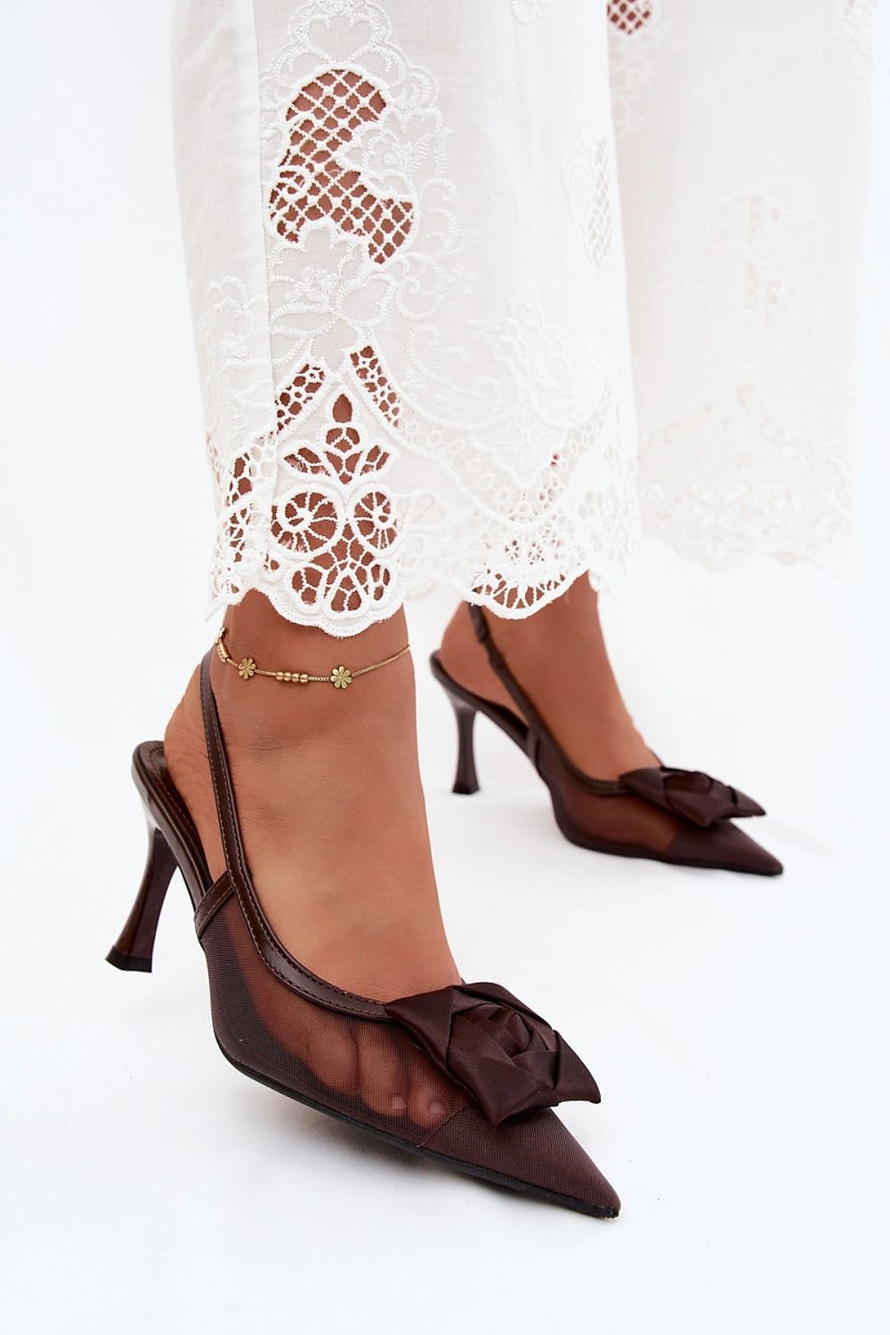  Sandale cu toc model 228781 Step in style 