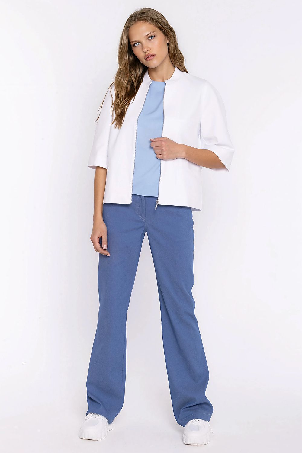  Jachetă din denim model 228921 Nife 