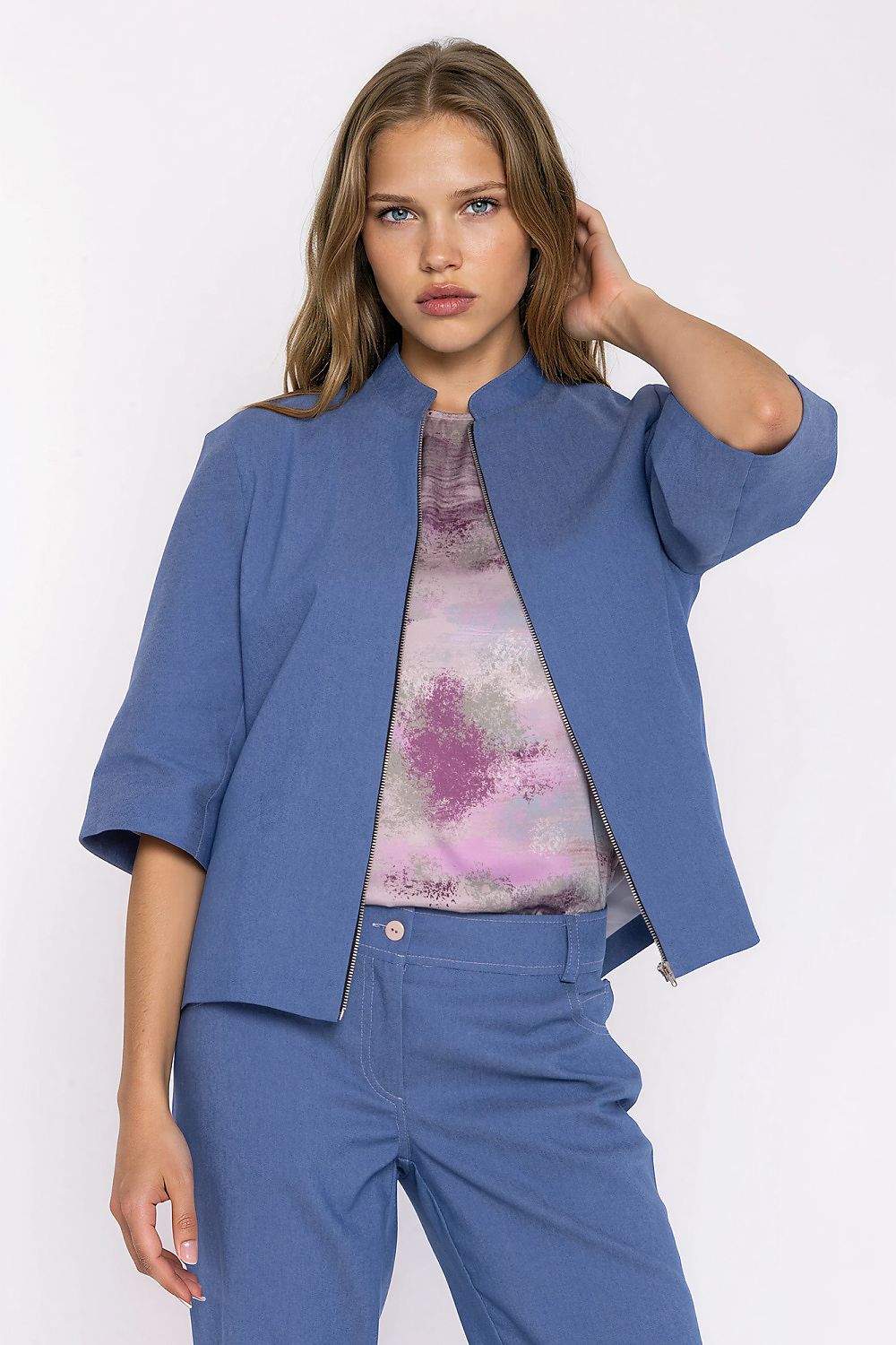  Jachetă din denim model 228922 Nife 