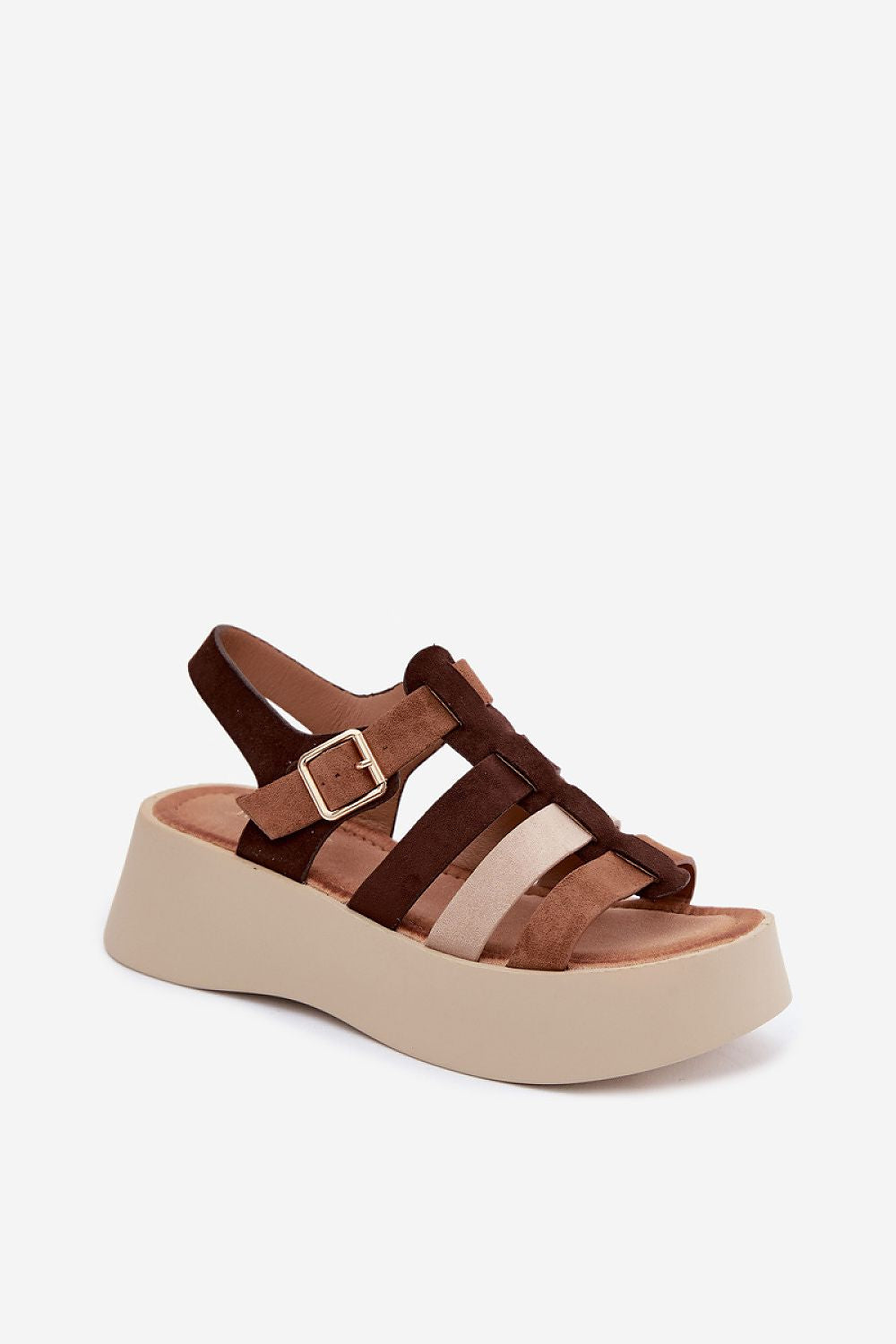  Sandale cu platformă model 228950 Step in style 