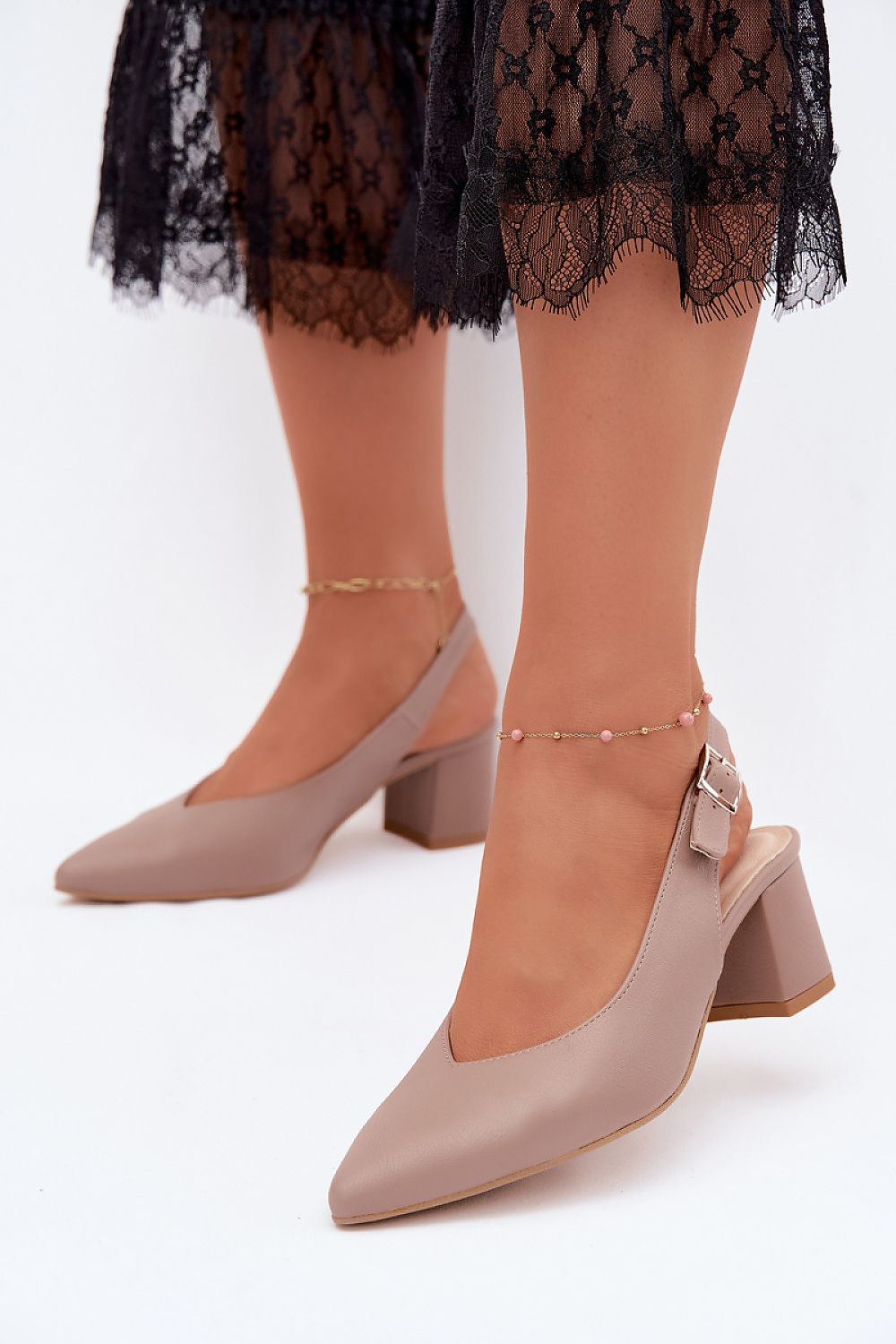  Sandale cu toc model 229259 Step in style 